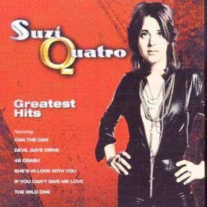 Portada de Álbum "Greatest Hits", de Suzi Quatro