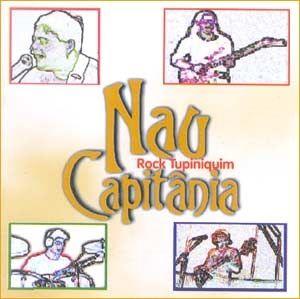 Capa do Álbum "Rock Tupiniquim", de Nau Capitania