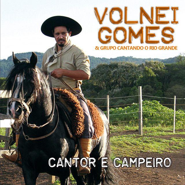 Portada de Álbum "Cantor e Campeiro", de Volnei Gomes