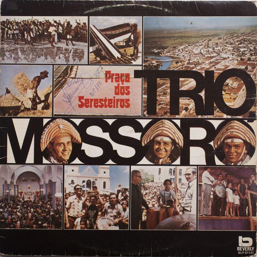 Capa do Álbum "Praça Dos Seresteiros", de Trio Mossoró