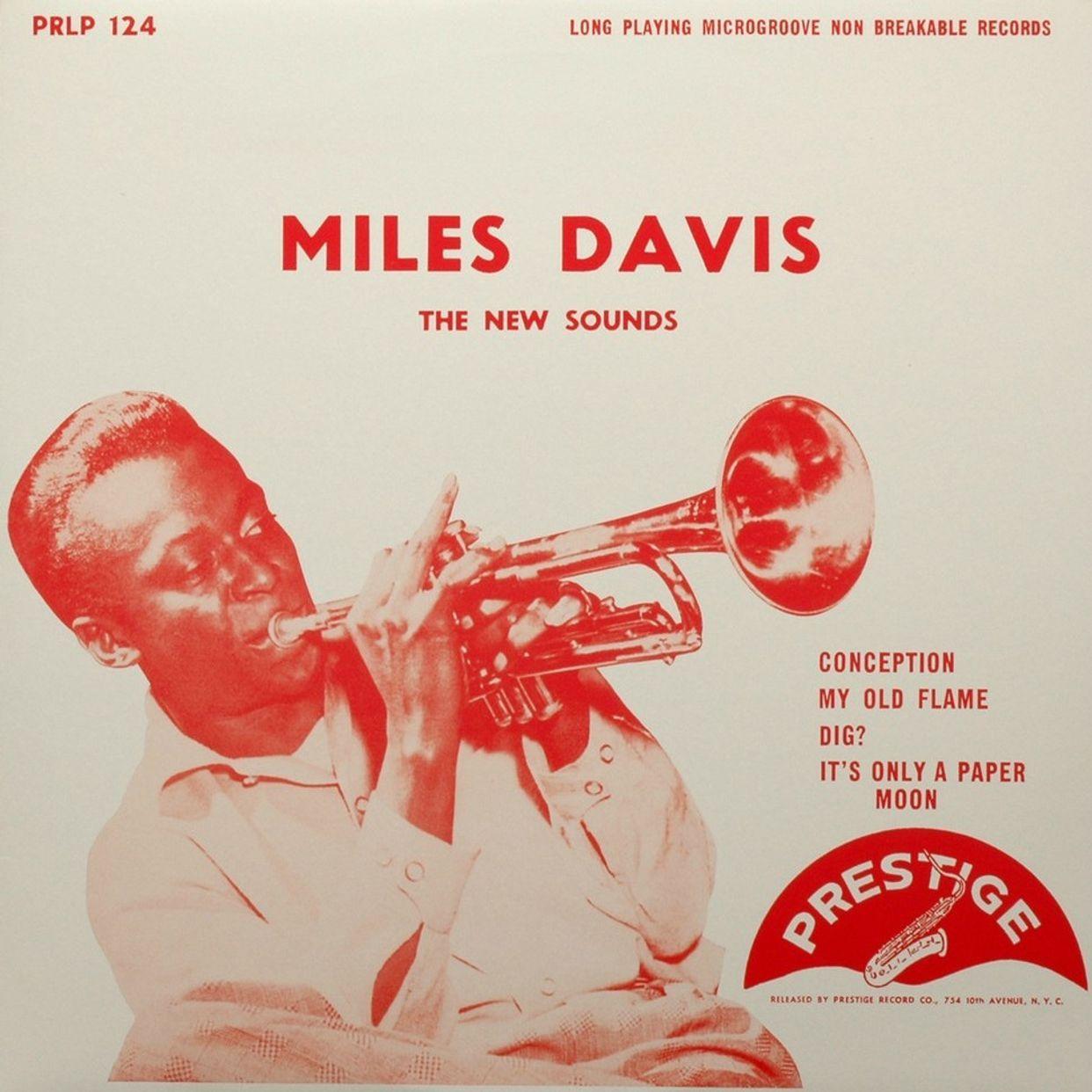 Album cover of "The New Sounds" by Miles Davis
