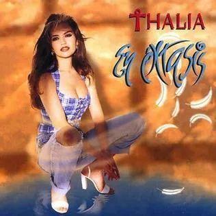Album cover of "En Éxtasis" by Thalía