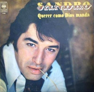 Album cover of "Querer Como Dios Manda" by Sandro