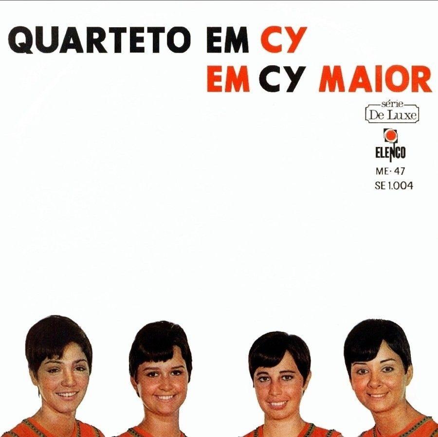 Album cover of "Em Cy Maior" by Quarteto em CY