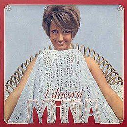 Portada del álbum "I Discorsi", de Mina