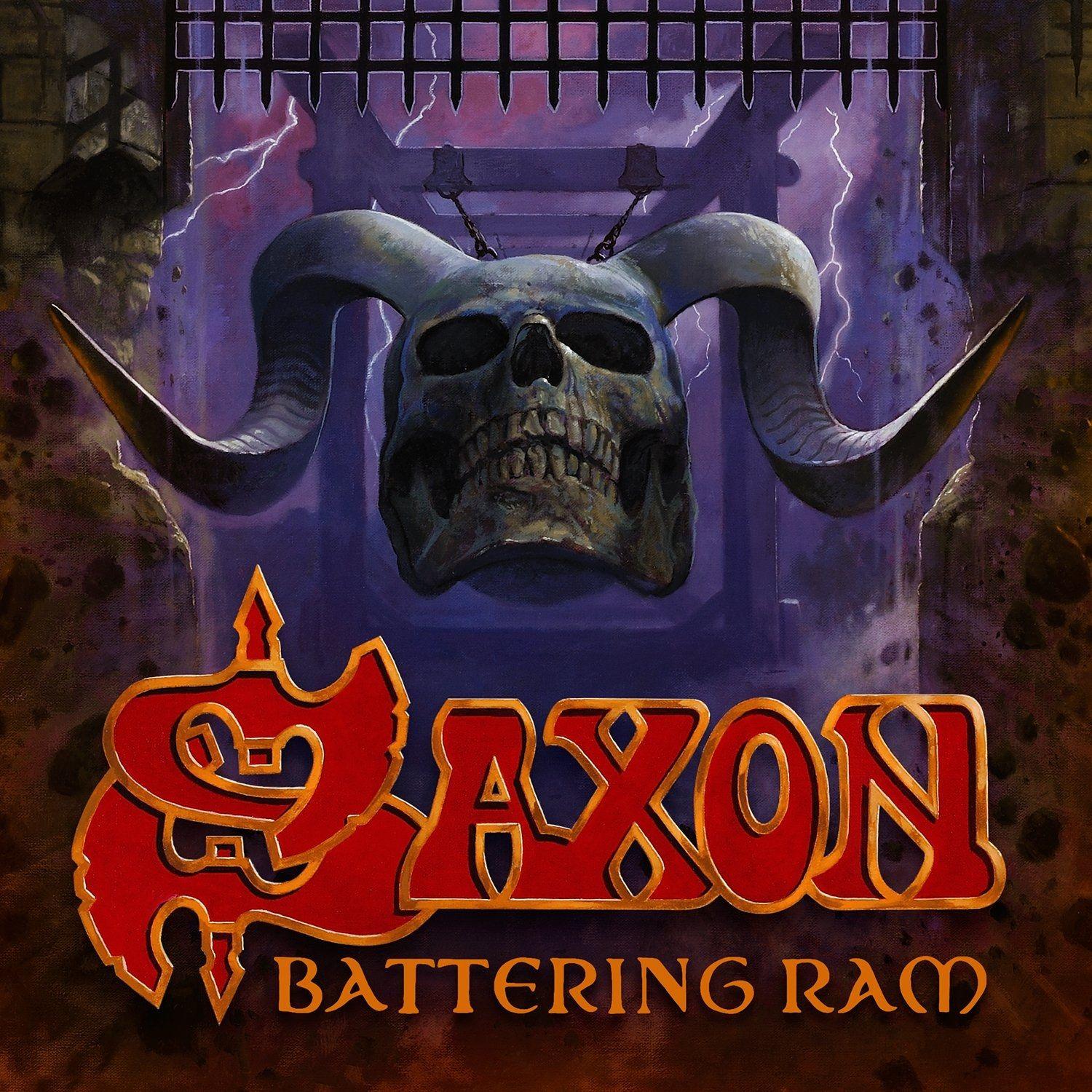 Capa do Álbum "Battering Ram", de Saxon