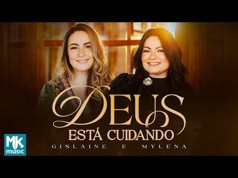 Portada de Sencillo/EP "Deus Está Cuidando", de Gislaine e Mylena