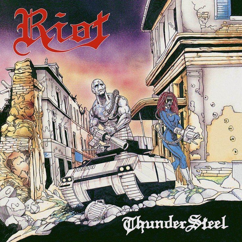 Capa do Álbum "Thunderstell", de Riot