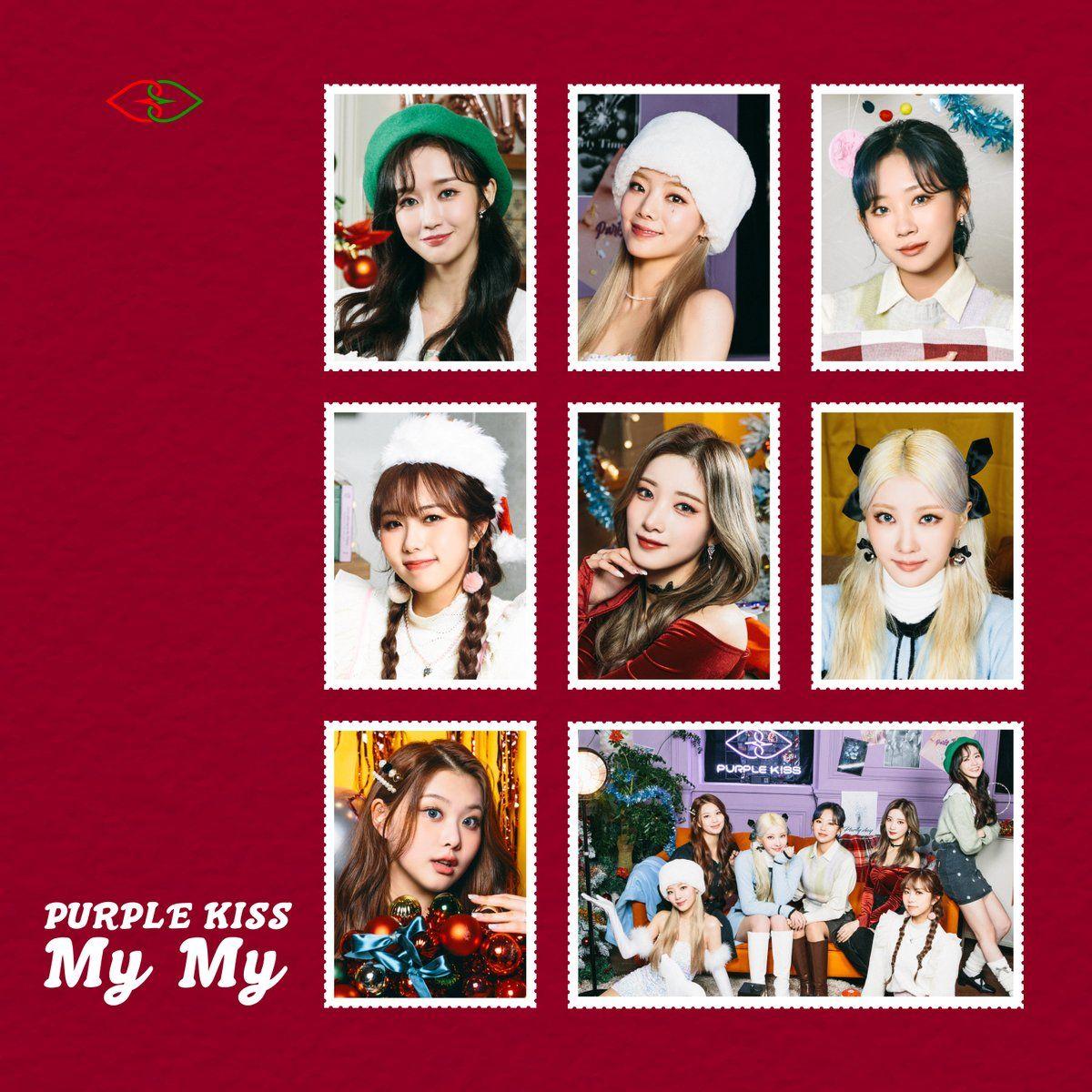 Capa do álbum "My My", de PURPLE KISS