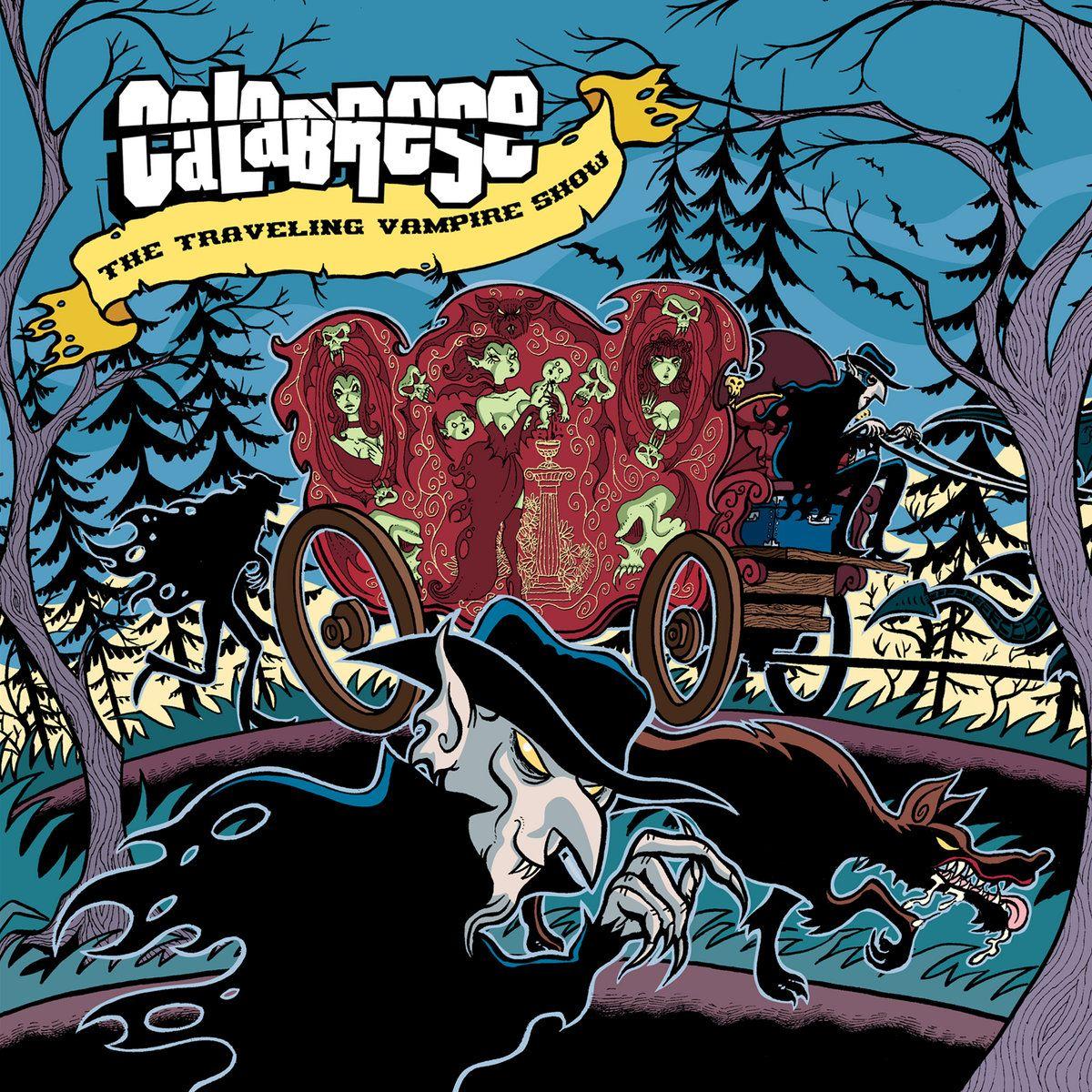 Portada de Álbum "The Traveling Vampire Show", de Calabrese