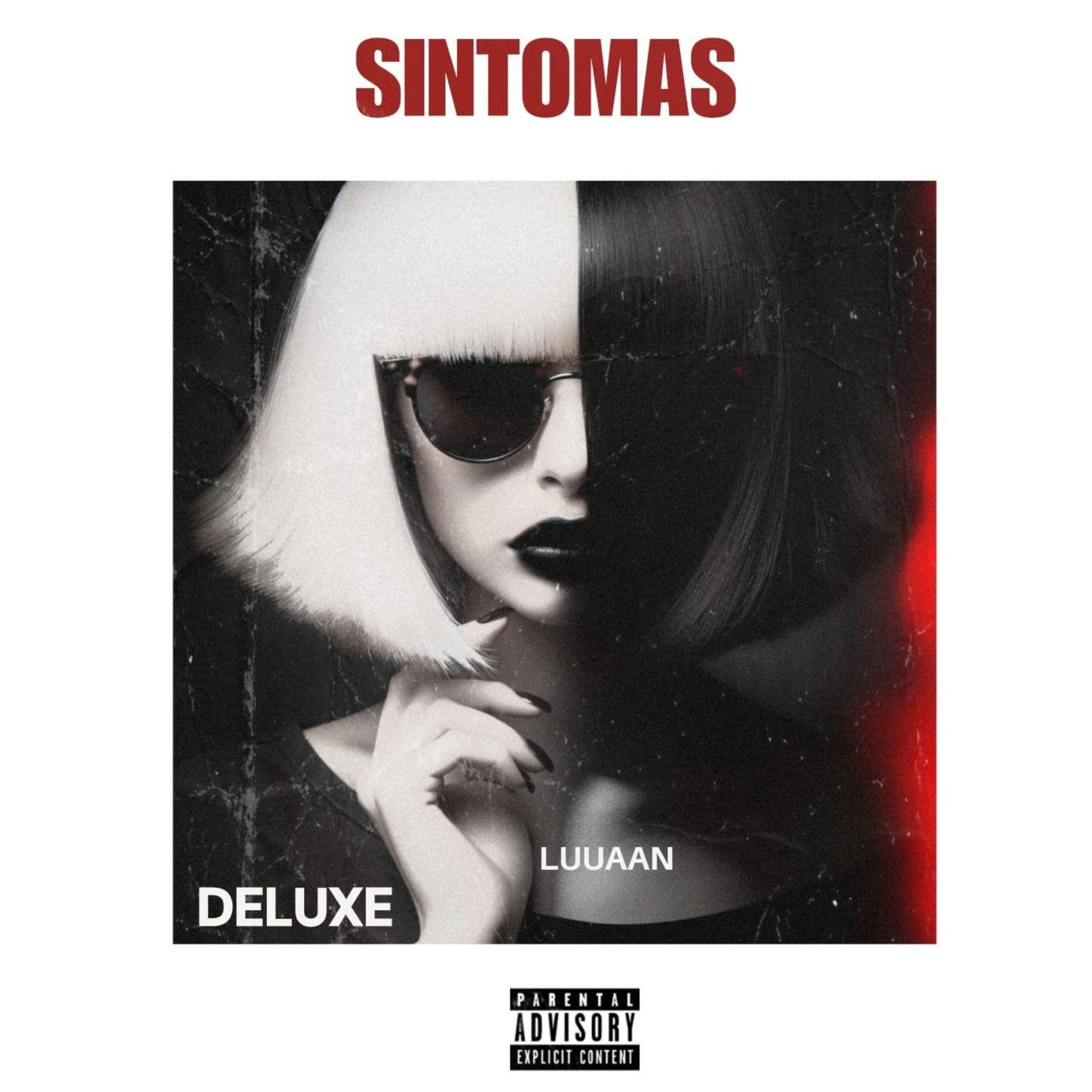 Portada de Álbum "Sintomas (Deluxe)", de Luuaan