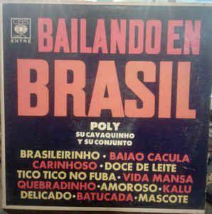 Capa do Álbum "Bailando En Brasil", de Poly e Seu Conjunto