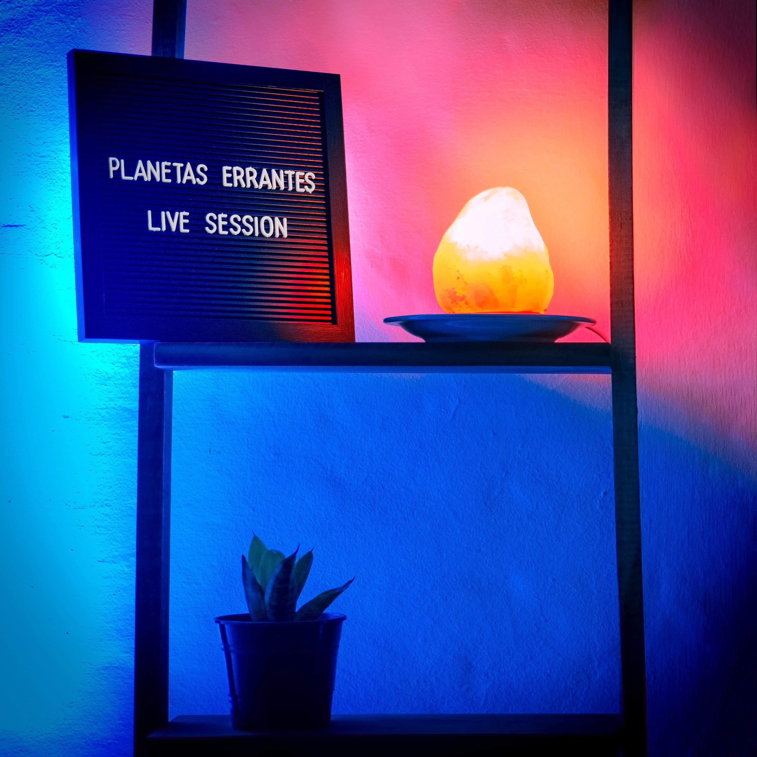 Portada de Sencillo/EP "Live Session", de Planetas Errantes