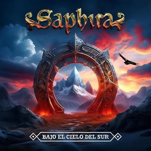 Capa do Álbum "Bajo El Cielo del Sur", de Saphira