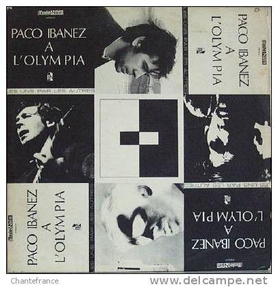Portada de Álbum "A L'Olympia ", de Paco Ibañez