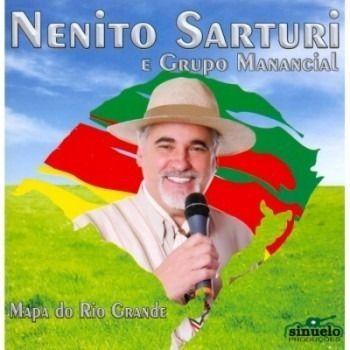 Portada de Álbum "Mapa do Rio Grande", de Nenito Sarturi