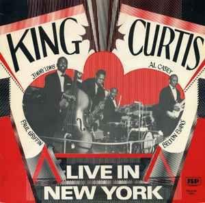 Portada de Álbum "Live In New York", de King Curtis