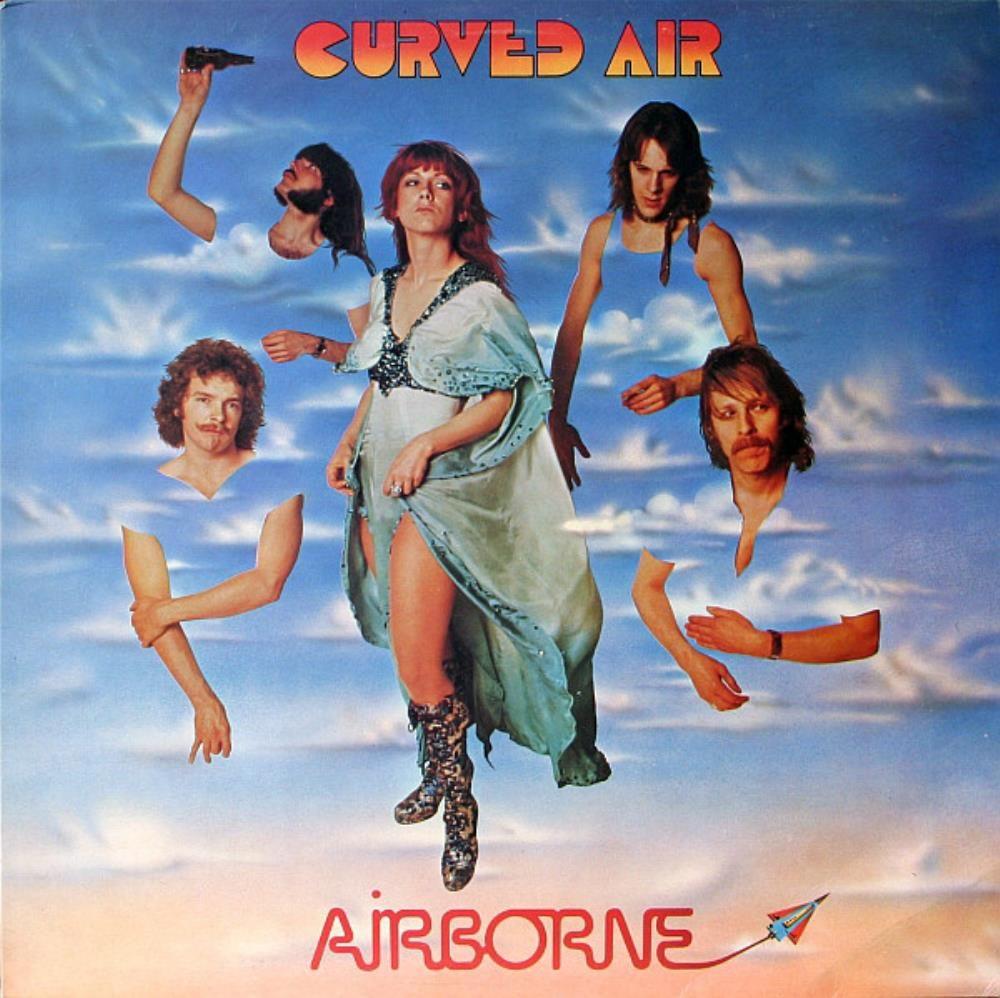 Portada de Álbum "Airbourne ", de Curved Air