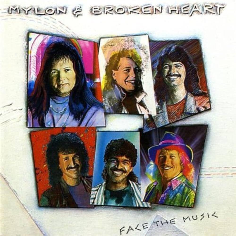 Portada de Álbum "Face The Music", de Mylon and Broken Heart