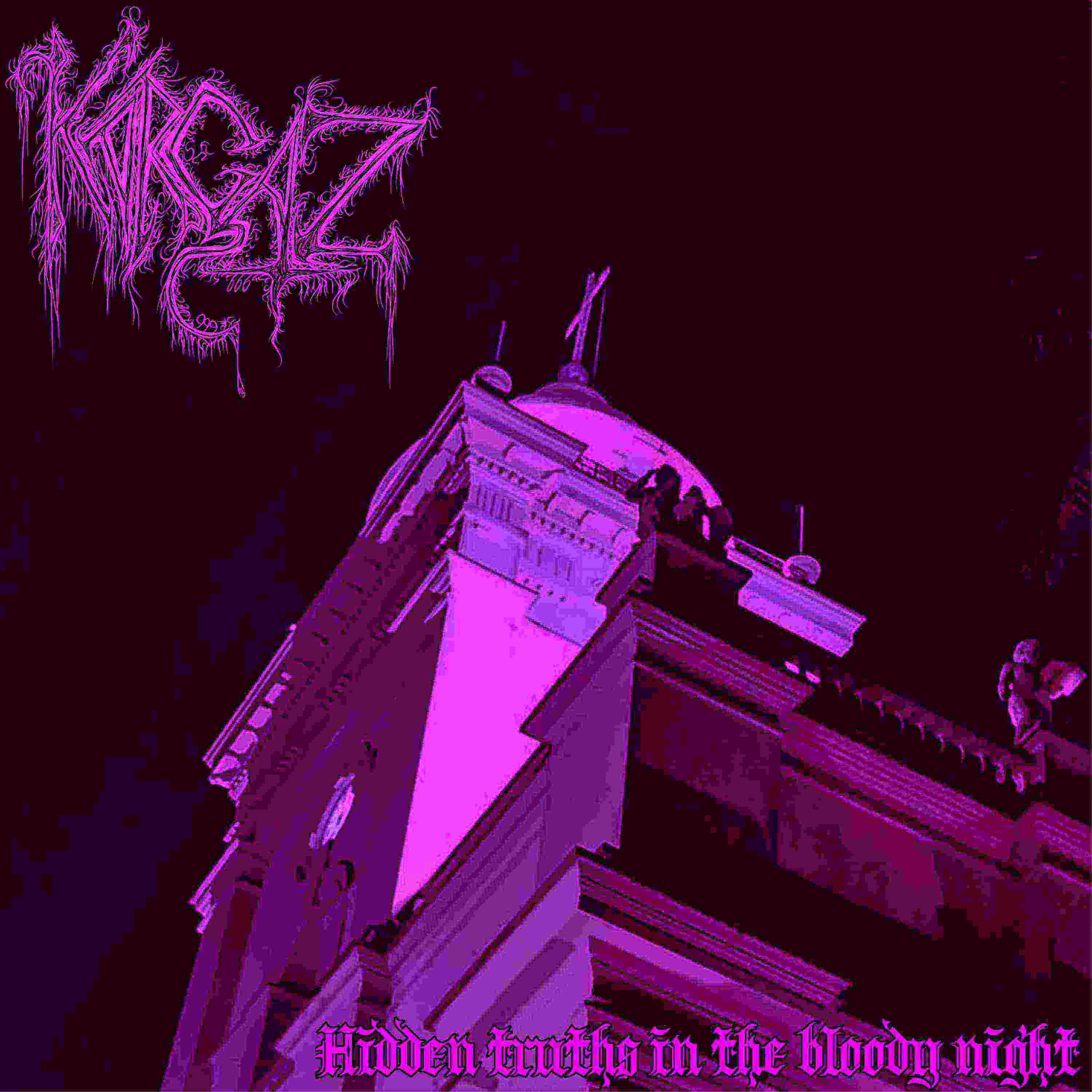 Capa do Álbum "Hidden Thruths In The Bloody Night ", de Karçaz