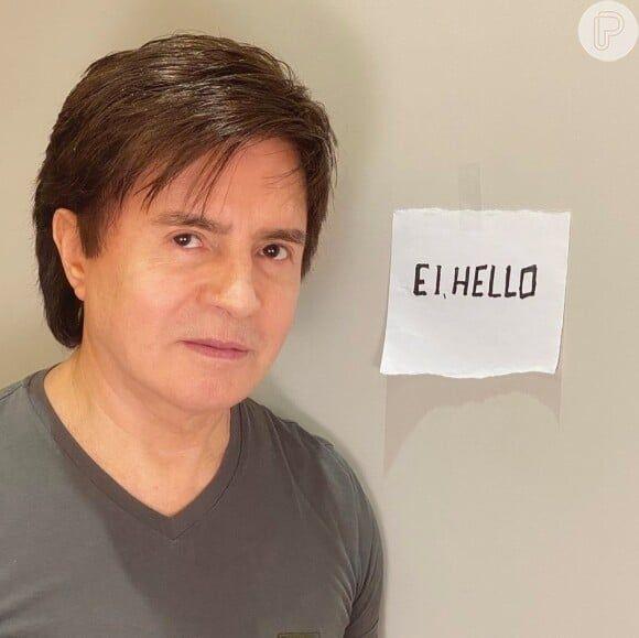 Portada del álbum "Ei, Hello", de Chitãozinho & Xororó