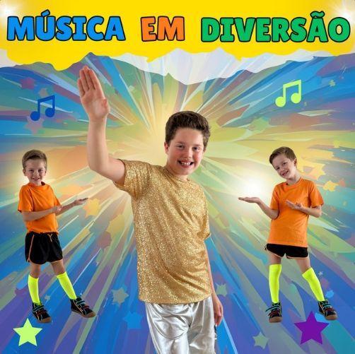 Capa do álbum "Música em Diversão", de Nícolas Netto