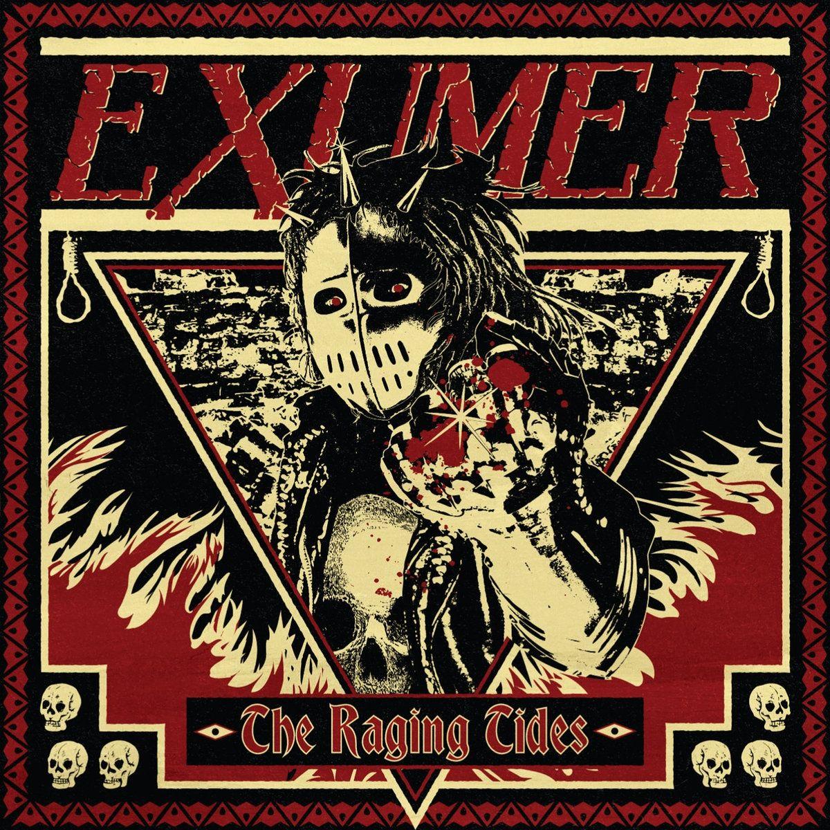Portada de Álbum "The Raging Tides", de Exumer