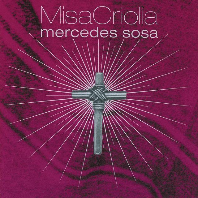 Portada de Álbum "Misa Criolla", de Mercedes Sosa