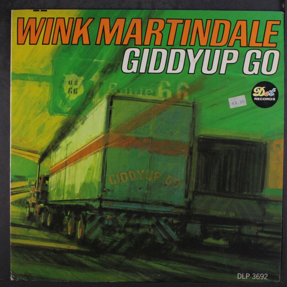 Portada de Álbum "Giddyup Go", de Wink Martindale
