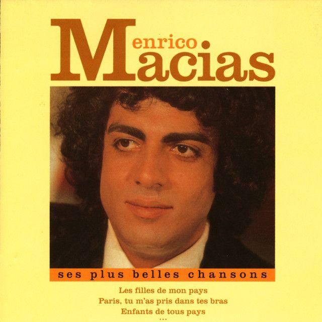 Portada de Álbum " Ses Plus Belles Chansons", de Enrico Macias