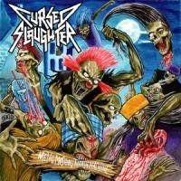 Portada de Álbum "Metal Moshing Thrash Machine", de Cursed Slaughter