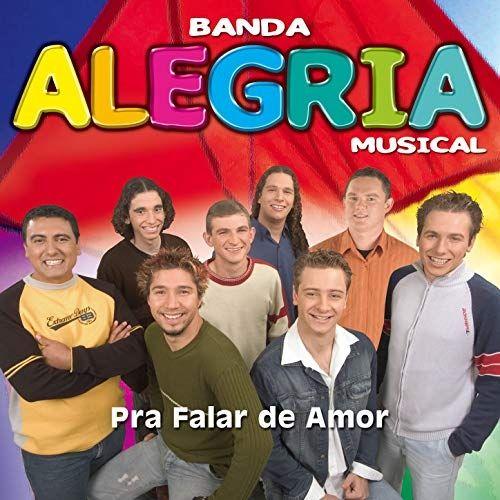 Portada de Álbum "Pra Falar de Amor", de Banda Alegria
