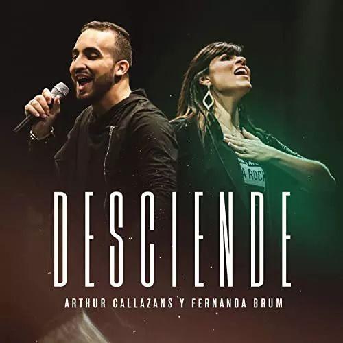 Album cover of "Desciende (part. Arthur Gallazans)" by Fernanda Brum