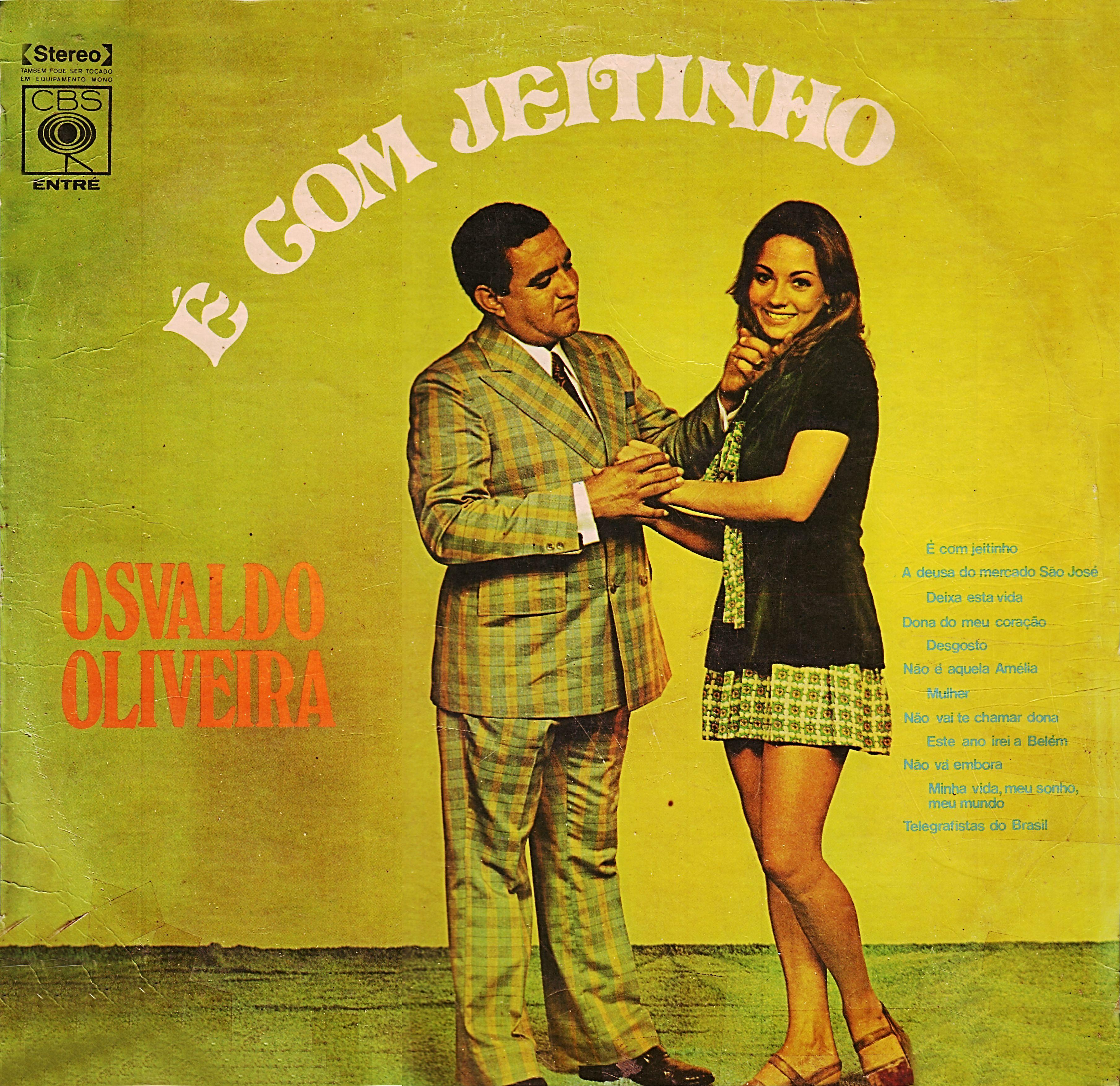 Portada de Álbum "É Com Jeitinho", de Osvaldo Oliveira