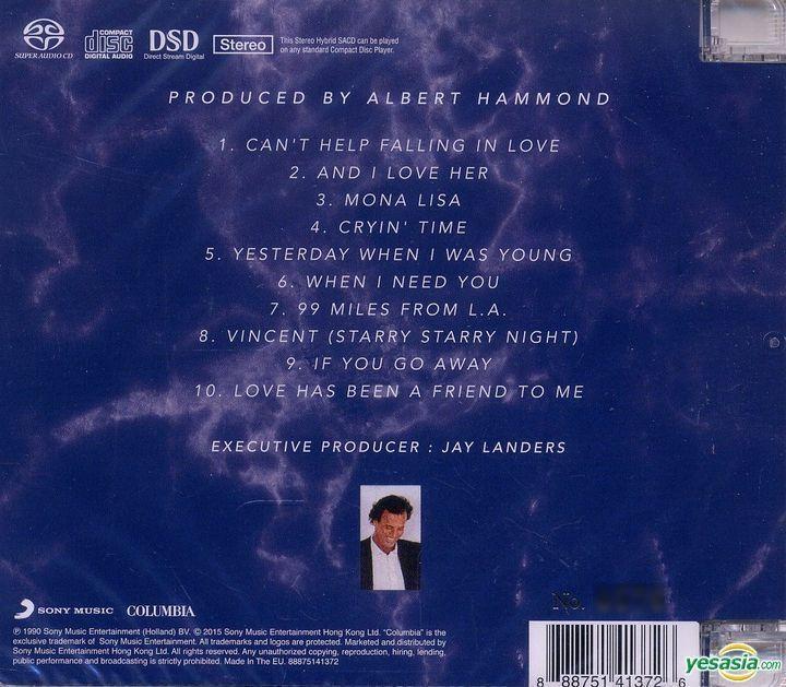 Portada del álbum "Starry Night (USA)", de Julio Iglesias