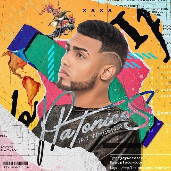Capa do álbum "Platónicos", de Jay Wheeler