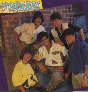 Portada del álbum "Menudo ", de Menudo