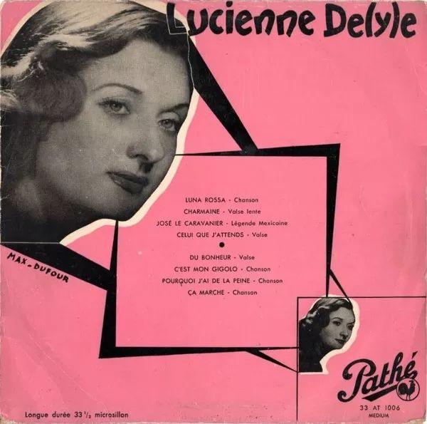Capa do Álbum "Lucienne Delyle", de Lucienne Delyle