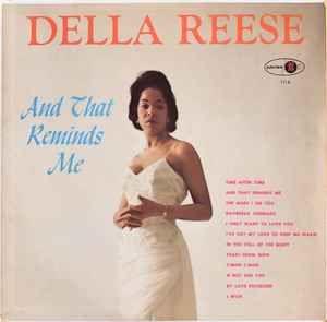 Capa do Álbum "And That Reminds Me", de Della Reese