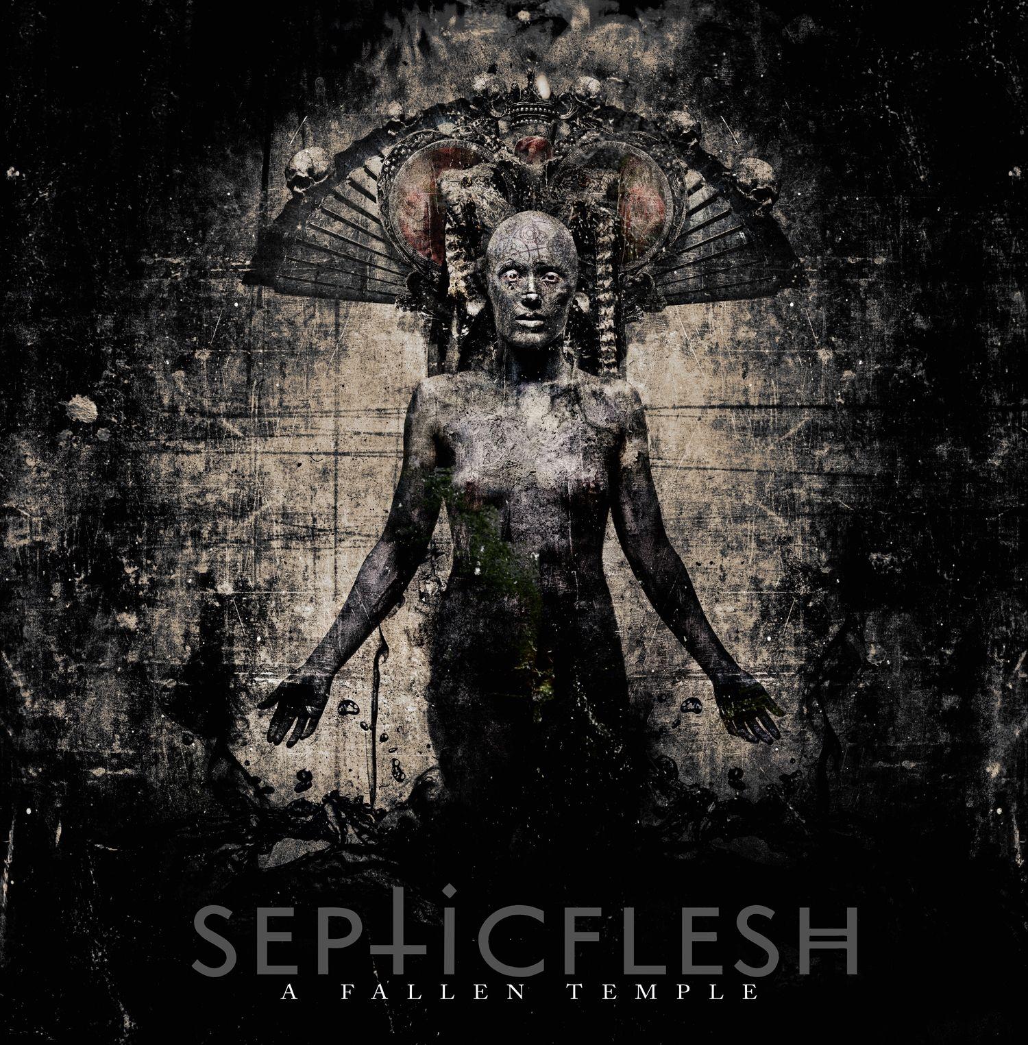 Portada de Álbum "Fallen Temple", de Septicflesh