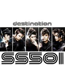 Portada de Álbum "Destination", de SS501