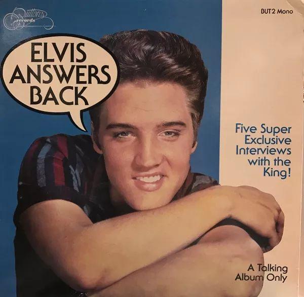 Portada del álbum "Elvis Answers Back", de Elvis Presley