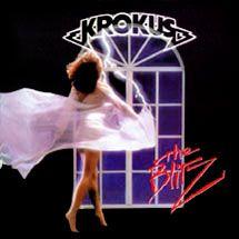 Portada del álbum "The Blitz", de Krokus