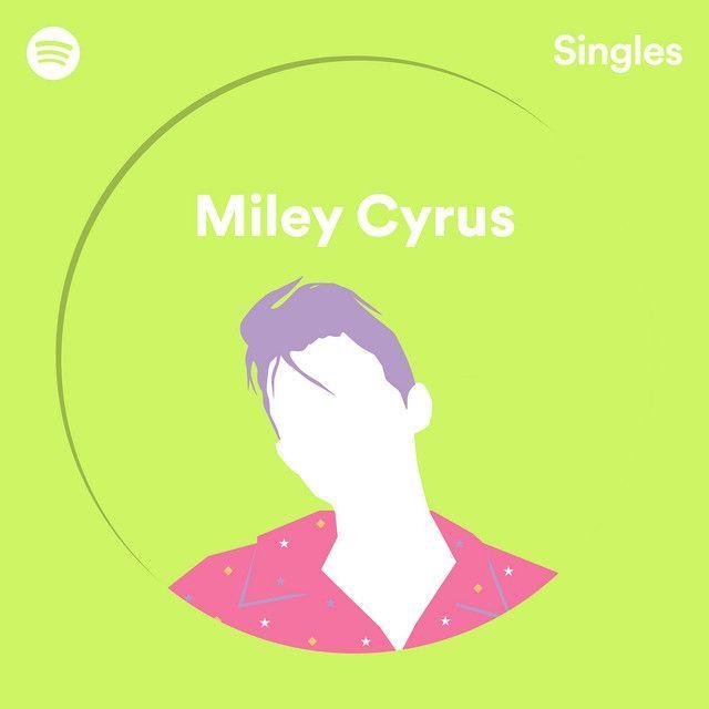 Portada del álbum "Spotify Singles", de Miley Cyrus