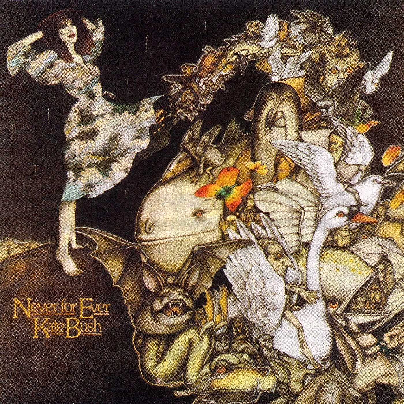 Capa do álbum "Never for Ever", de Kate Bush