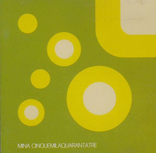 Capa do álbum "Cinquemilaquarantatre", de Mina