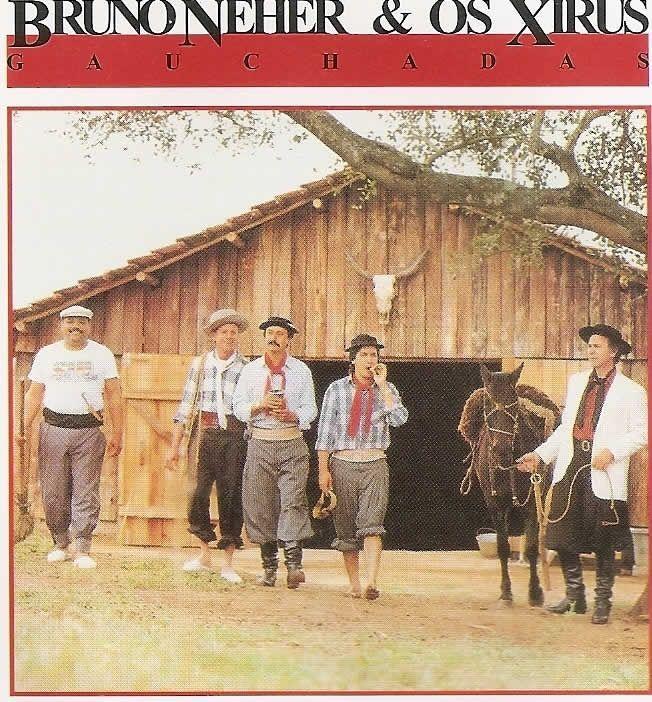 Capa do álbum "Gauchadas", de Os 3 Xirus