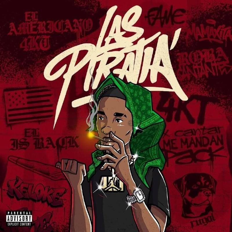 Portada de Álbum "LAS PIRATIA", de El Americano 4KT