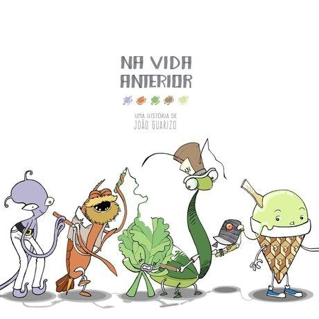 Portada de Álbum "Na Vida Anterior", de João Guarizo