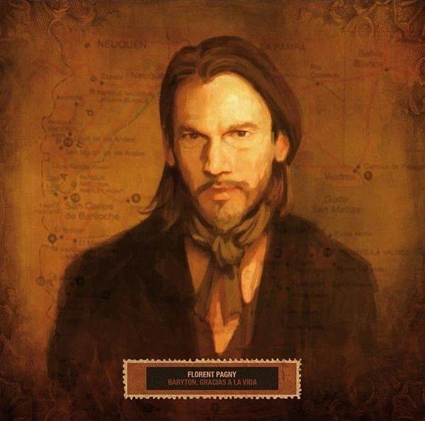 Portada de Álbum "Baryton, Gracias a la Vida", de Florent Pagny